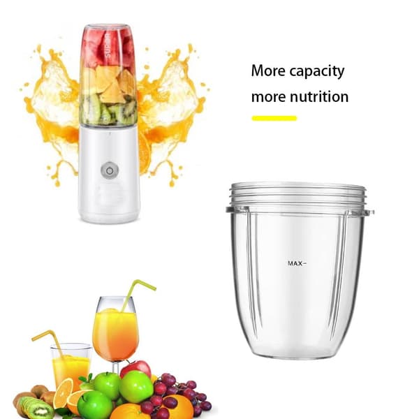 Juicer Cups Utskiftbar Krus Blender Klart Tilbehør Erstatning