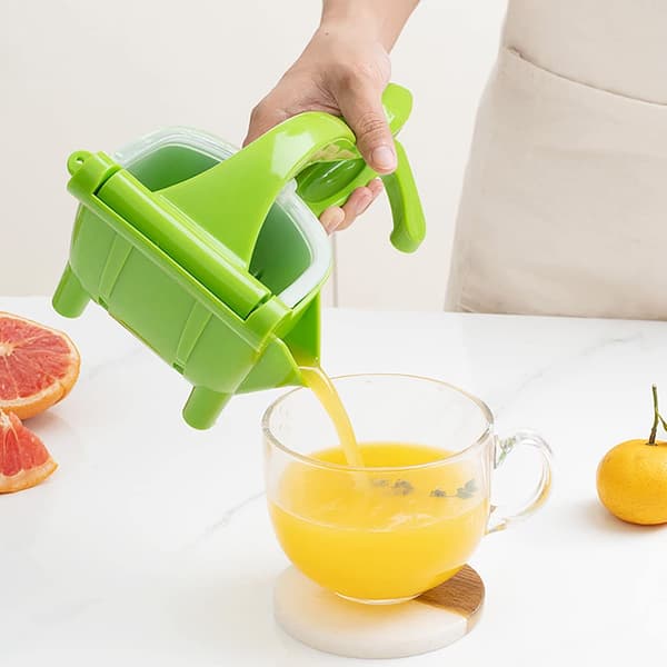 Avtakbar, bærbar juicer