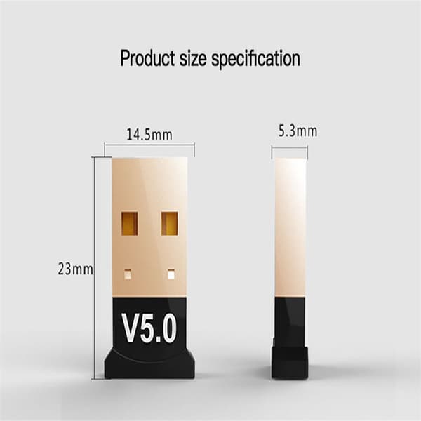 Tre-delt sæt Bluetooth 5.0 Adapter CSR4.0 Bluetooth Adapter