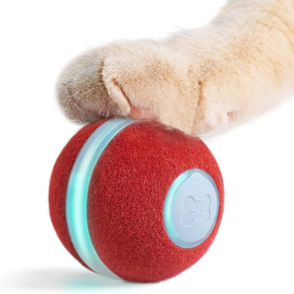 Smart Teasing CAT Leksak, Själv - Roterande Studsande Smart Boll för