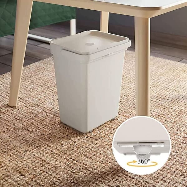 16 stk. Mini selvklebende plast svingbare hjul små rustfrie