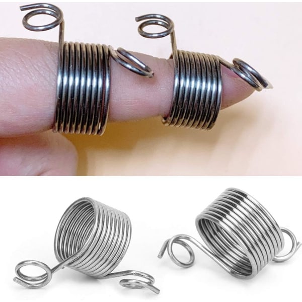 2-pack stickade tröjset handguide loopar praktisk rostfritt stål