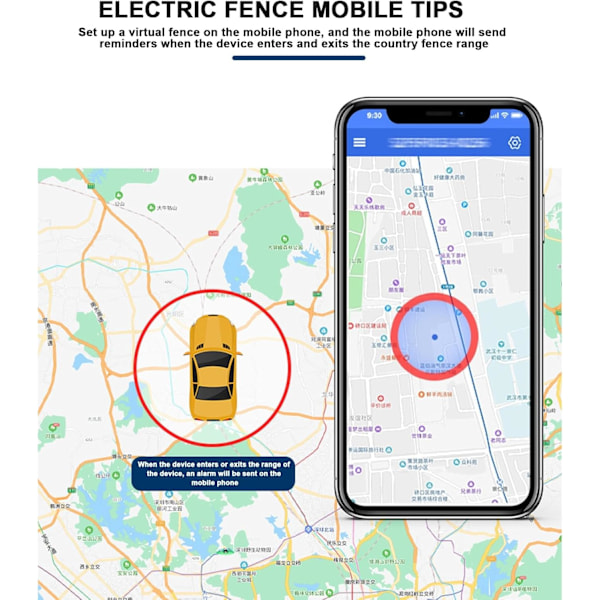 GPS stærk magnetisk tracker, GPS stærk magnetisk køretøj anti-tab tracker, multi-funktion mini GPS tracker til køretøjer ingen abonnement, anti-tyveri mikro GPS tracking enhed med gratis app