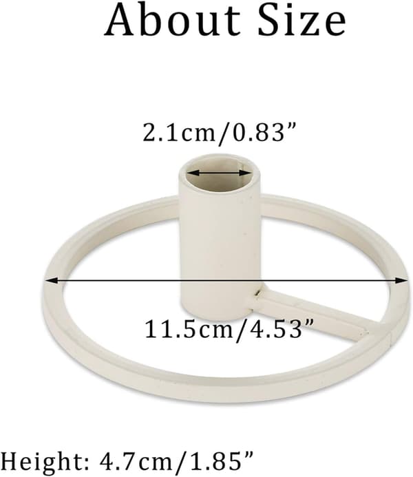 Lysestaker Lysestaker Koniske Sett med 2 Retro Lysestaker