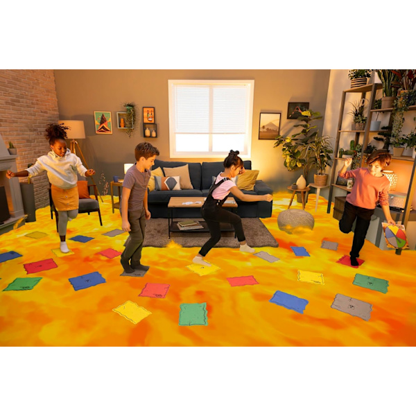 Original The Floor is Lava! Spelet av Endless Games - Interaktivt spel för barn och vuxna - Främjar fysisk aktivitet