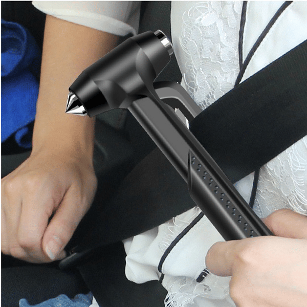Premium Vinduebryder til Bil med Seleklipper - Autosikkerhed