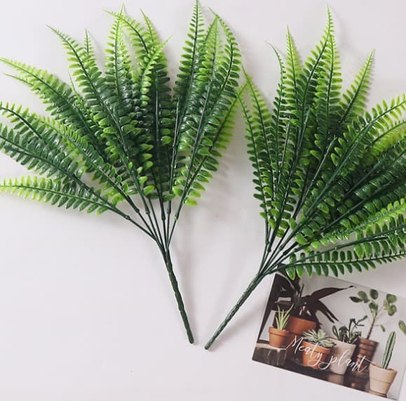 4 stk. Kunstige Planter Bregner Kunstige Planter Plastikplanter