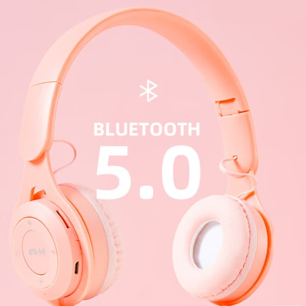 1 hörlurar, barns Bluetooth-trådlösa hörlurar, lågt