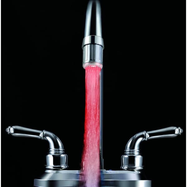 LED-lysdyse Vannkran Vask Servant Probe Temperatur Aerator