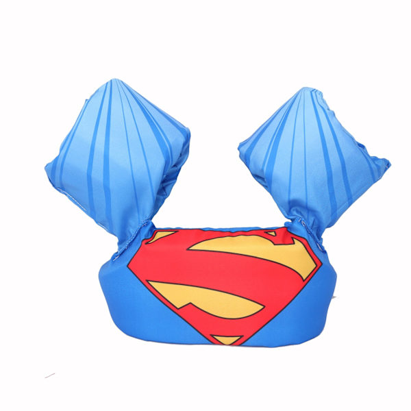 Barnsimväst (Superman), flyter med armvingar, lämplig