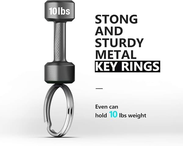 10-pack 2,0*28 mm Nickelförkromade Ringar med Runda Silverstål
