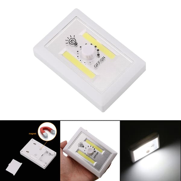 1 stk. 2 COB-kontaktlys batterimodell natlys