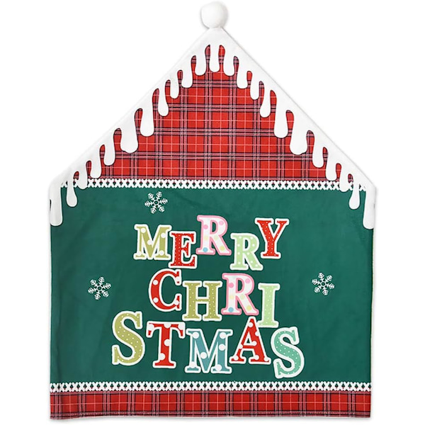 1 stk. Glædelig Jul Engelsk bogstav MERRY CHRISTMAS stol