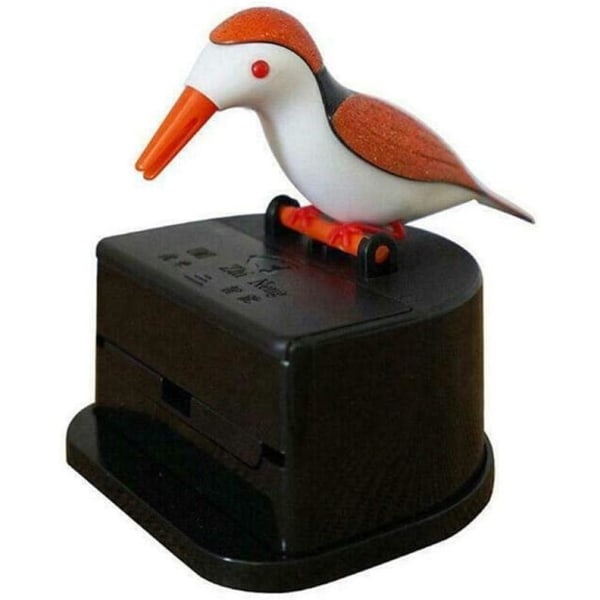 Toothpick Holder Dispenser, Automatic Bird Toothpick Box, Bird