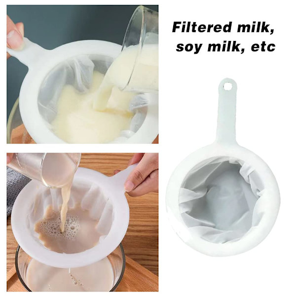 2-delt køkkenfilter med fint maske (200 mesh, 300 mesh)
