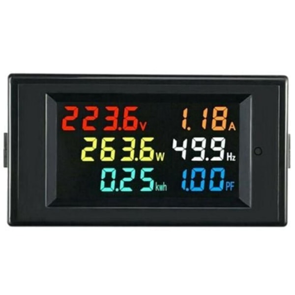 6 in 1 AC Monitor D69-2058 Voltage and Current Power Frequency Fa