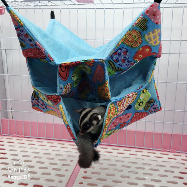 Rodent Hammock Hanging Hamster Sleeping Bed, 30 * 30 cm Nest