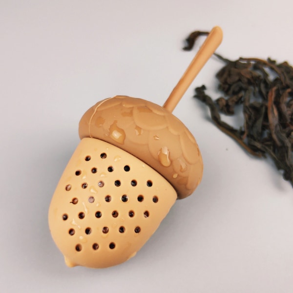 Acorn Mini Silicone Tea Filter Tea Leak New Ananas Tea Filter