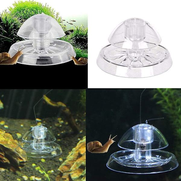 2 st snigel fällor, akvariefällor, plast snigel fällor, plast