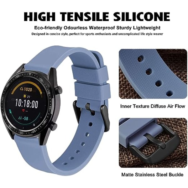 Silikonarmband för Huawei Watch 3/GT3