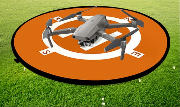 Drone Landingsplattform, Foldbar Drone Landingsplattform, 75cm Drone Take-off