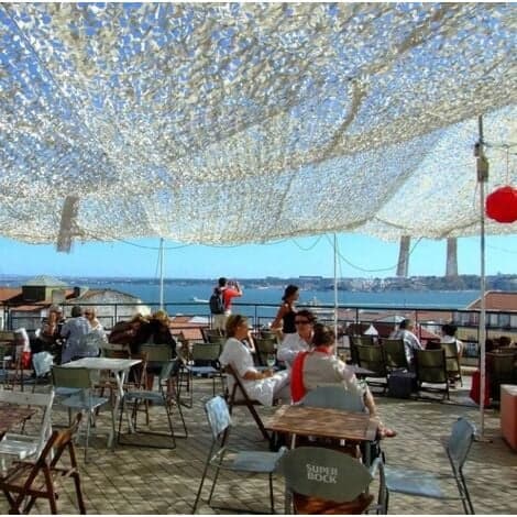 3x4 m hvid Camouflage Net Hvid Rektangulær skygge sejl design ca