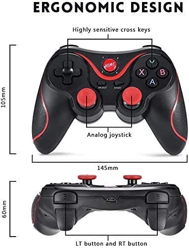 Langaton peliohjain, joystick-tuki Android-puhelimille, Sma