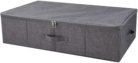 Grå Underbed Oppbevaringskasser, Foldbar Underbed Oppbevaringspose