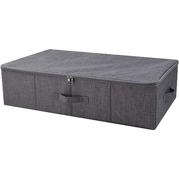 Grå Underbeds Opbevaringskasser, Foldbar Underbeds Opbevaringspose
