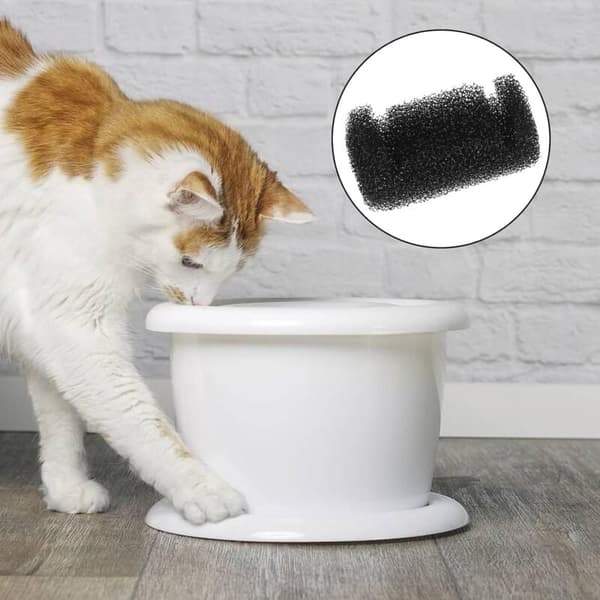 10 stk kattefontene skumfilter, kattefontene svampfilter