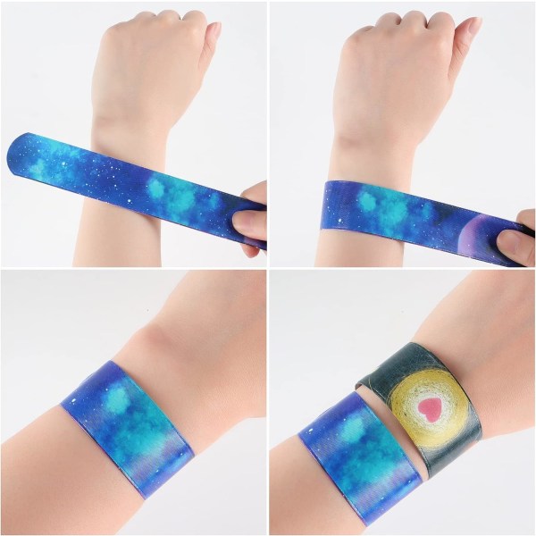 30 delar Slap Slap Armband Space Små Födelsedagspresenter Tjejer Bo