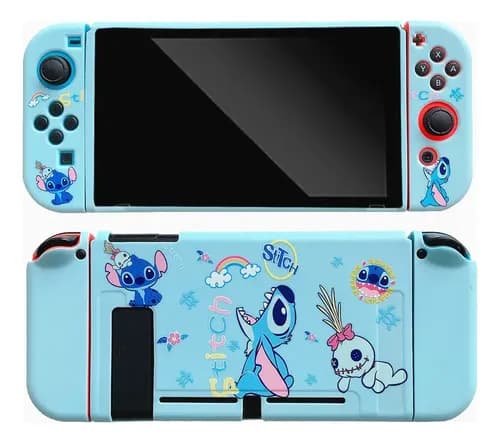 Deksel med søt mønsteretui for Nintendo Switch
