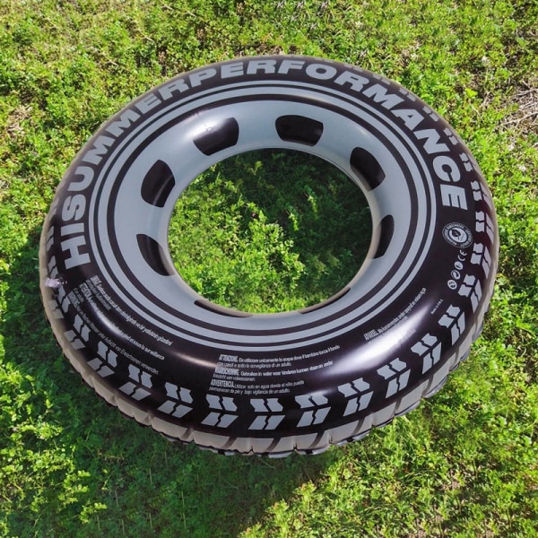 PVC puhallettava Creative Tire Swimming Circle puhallettava aikuisten rengas