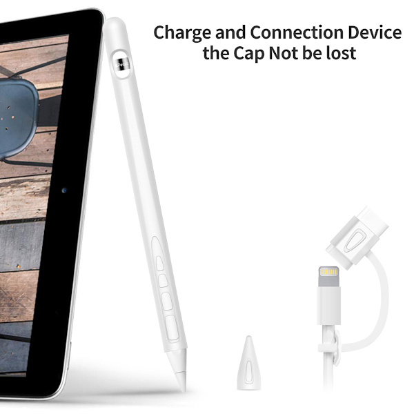 6 kpl koteloa Apple Pencil 1. sukupolvelle, pehmeä silikoninen