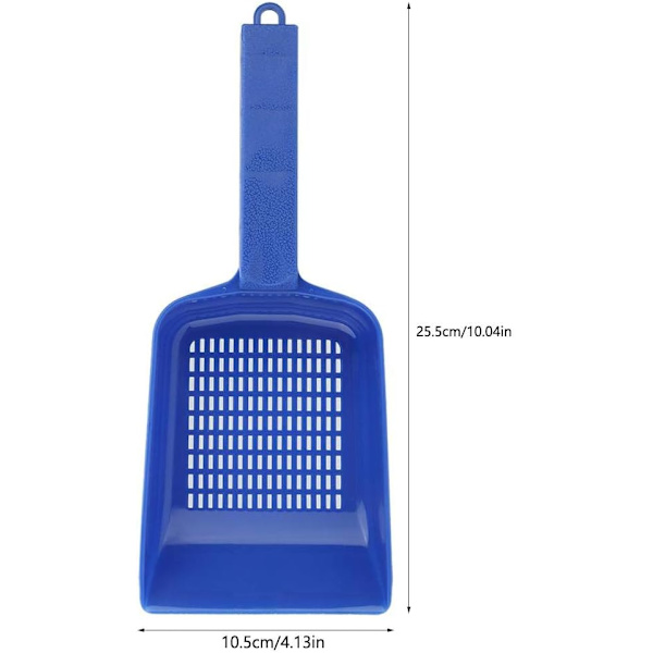 1 stk. blå akvariesandskuffe plastik multifunktionel