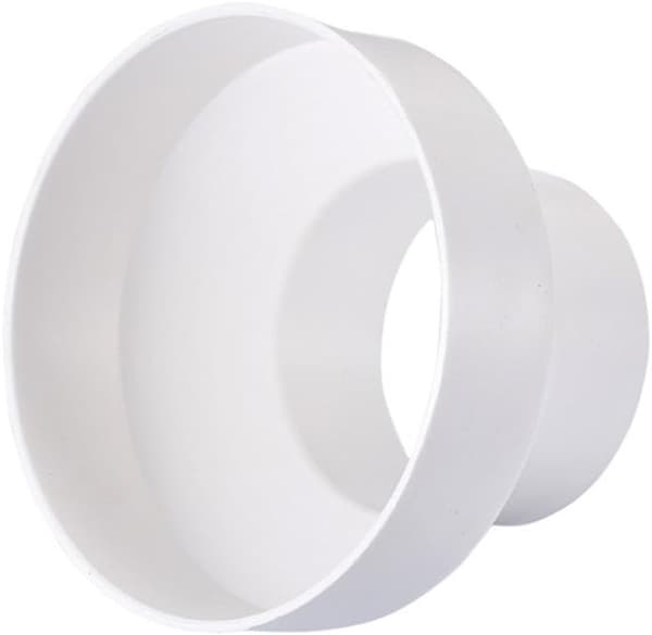 Kanaladapter, Aftrækningsventilator Adapter Kanalreducer til Ventilation