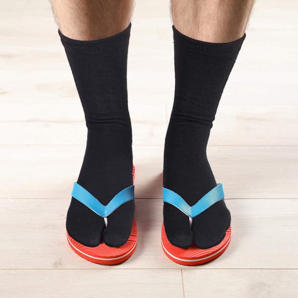 6 paria sormikkaita unisex-tabi-split-toe-sukkia varvassukkia