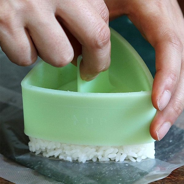 1 Stykke Triangulær Onigiri-form Sushi-form, Onigiri-form, Sushi