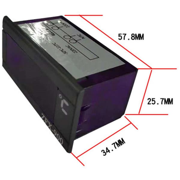 ZFX-900 Termometer Innebygd Temperaturindikator Smart Digital