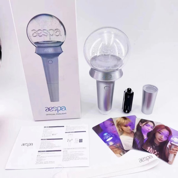 aespa Officiell Light Stick Fanlight för Konsert / Custom Emblem G