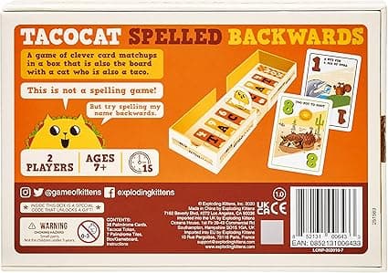 Exploding Kitten Patchwork Takana - Korttipeli aikuisille