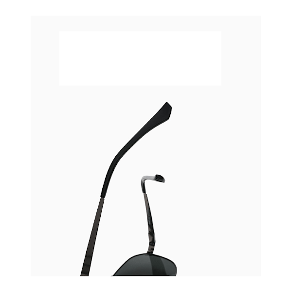 UV-suojaiset aurinkolasit Mustat lentäjänmallit 144mm
