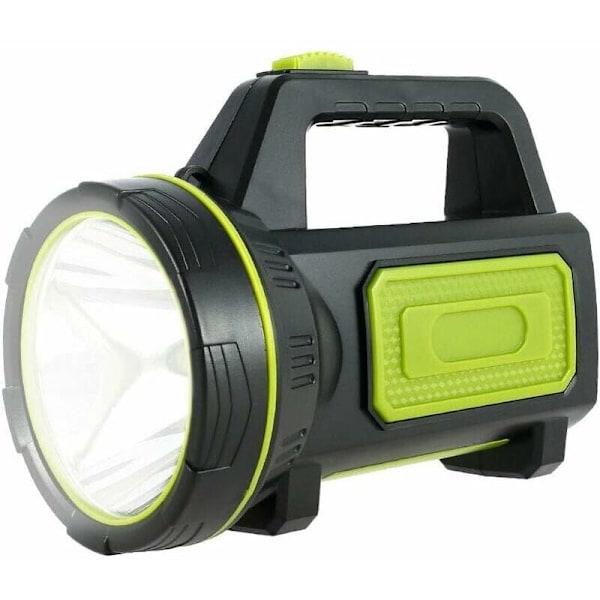 Ultra kraftig LED-lommelykt USB-oppladbar 13500 lumen 6000 mah med sidelys