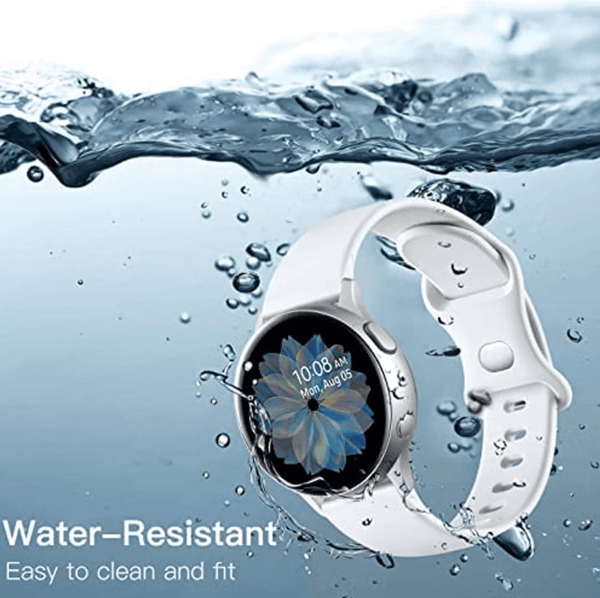 Silikonreim Kompatibel med Samsung Galaxy Watch Active 2