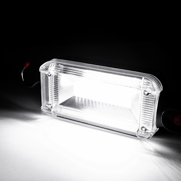 1 st LED COB laddningsbar sektion arbetslampa en växel vit