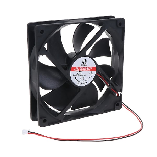 120mm Computer Case Fan Dc 12v Køleventilator Til Computer Case 2pin 2300rpm