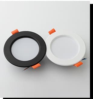 Nedfelt LED-panel, LED N / a hvit strøm 4 tommer / 12W (varm