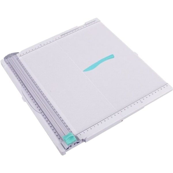 1 stykke (Hvid) Papir Trimmer Scoring Board Craft Paper Cutter,