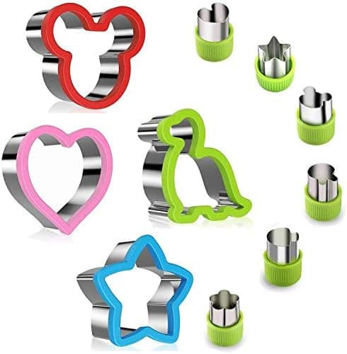 Set med 4 smörgåsformare för barn, inklusive Mickey Mouse