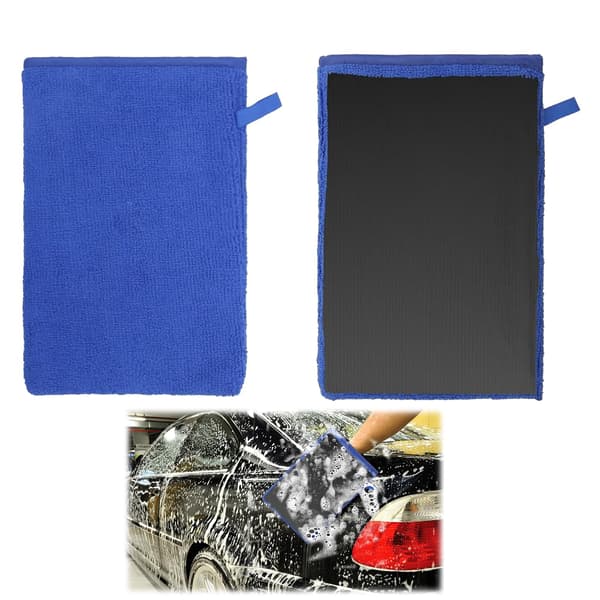 2 bilvaxhandskar för bilvård och polering